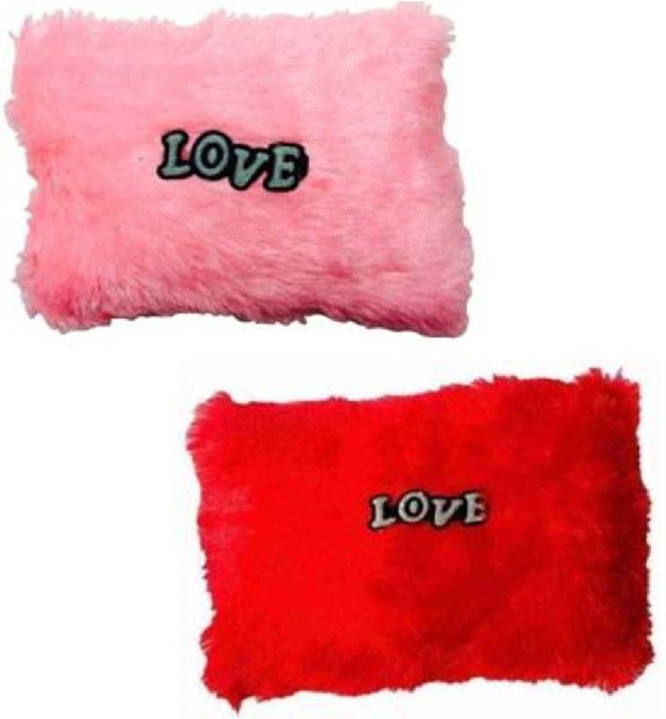 Tashu Collection Soft Cute Pink & Red Love Cushion Pillows for Gift - 35 cm  (Red, Pink)