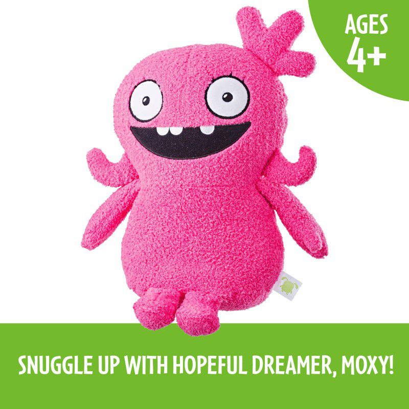 UGLY DOLLS Feature Sounds Moxy, Stuffed Plush Toy that Talks, 11.5 inches tall - 279 mm  (Multicolor)