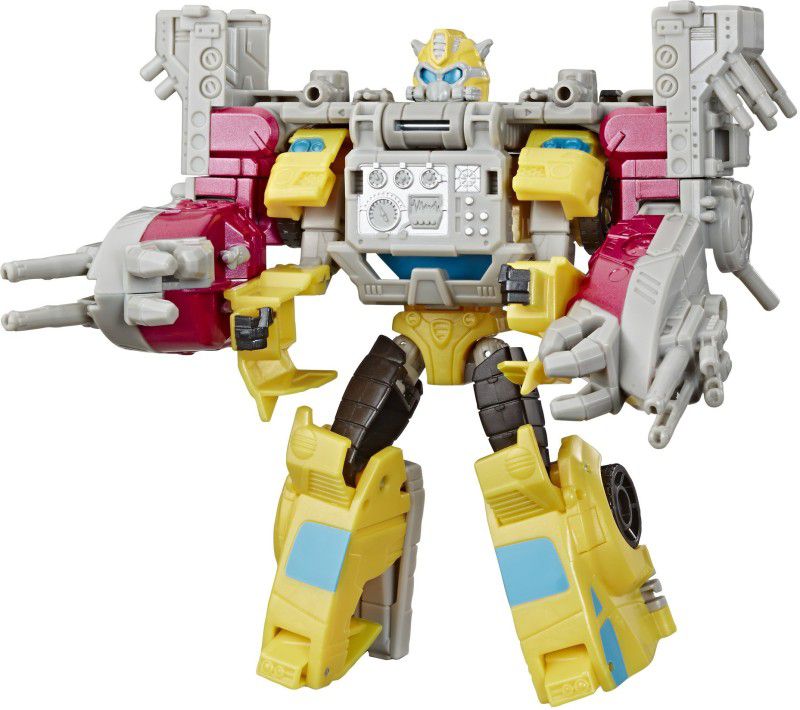 TRANSFORMERS Toys Cyberverse Spark Armor Bumblebee Action Figure - For Kids Ages 6 and Up, 5.75-inch  (Multicolor)