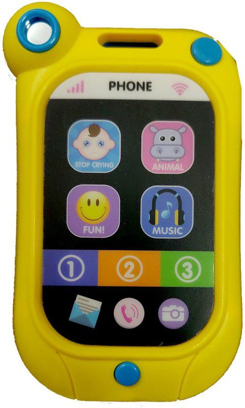 Shoppernation Premium Quality Musical Learner Phone For Kids  (Multicolor)