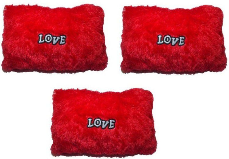 Tashu Collection best offer soft red love pillows for gift - 35 cm  (Red)