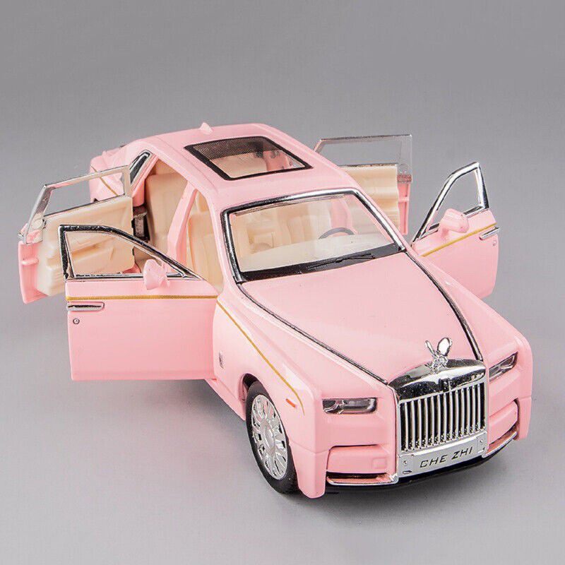 Skstore 1/32 Scale Rolls-Royce Phantom Die-cast Model Toy Car Sound Light Metal Die cast  (Multicolor)