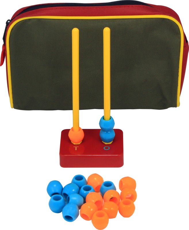 KPL Learning Associates Abacus 2 Rods for Counting and Calculation  (Multicolor)