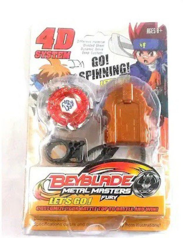 FLYmart 4D System Metal Bey Blade Dragoon Galaxy Twin Twister Launcher | Spin Launch Bayblade Spinning top  (Multicolor)