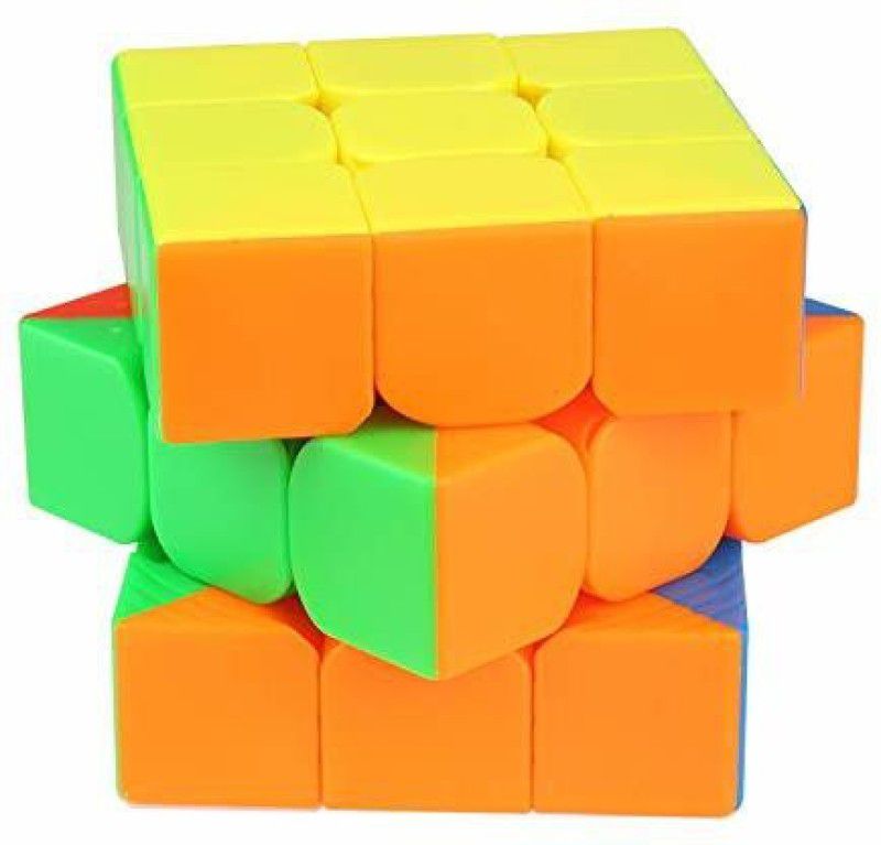 rozik Cubes 3x3 High Speed Sticker Less Magic Puzzle Cube Game Toys magic puzzle cube  (26 Pieces)