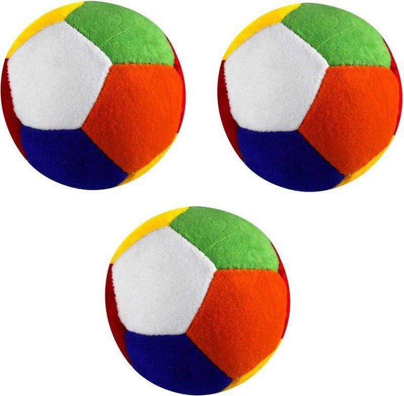 ARC Soft and Round Ball play ball for kids (pack of 6) - 20 cm  (Multicolor)