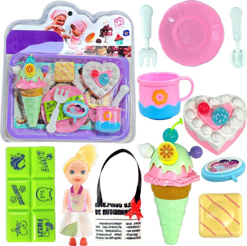 mini gifts - Ice Cream Toy Set for Kids, Pretend Play Food, Toy For Kids