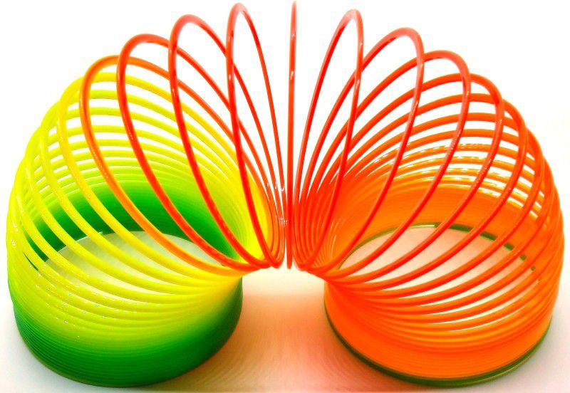 Dynamic Retail Global Rainbow Spring Slinky Magic Gag Toy for Kids Expandable RS8 Magic Toys Gag Toy  (Multicolor)