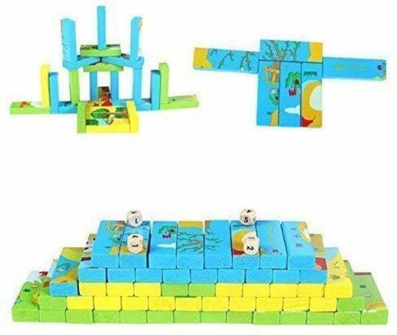Skywalk Multifunctional Wooden Puzzle Game  (54 Pieces)