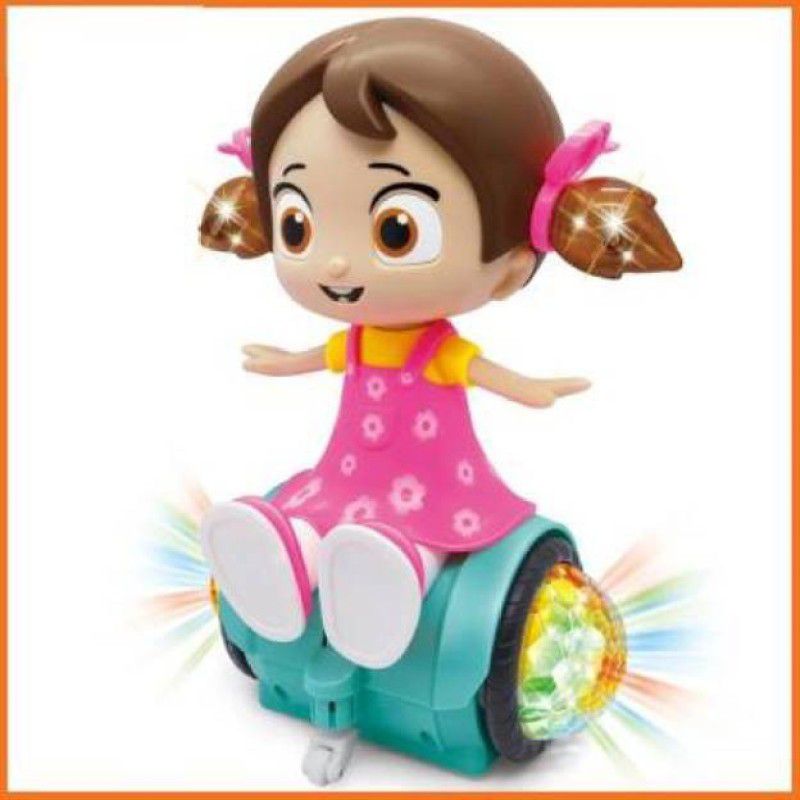 Haulsale Battery Operated Cute Musical Girl  (Multicolor)