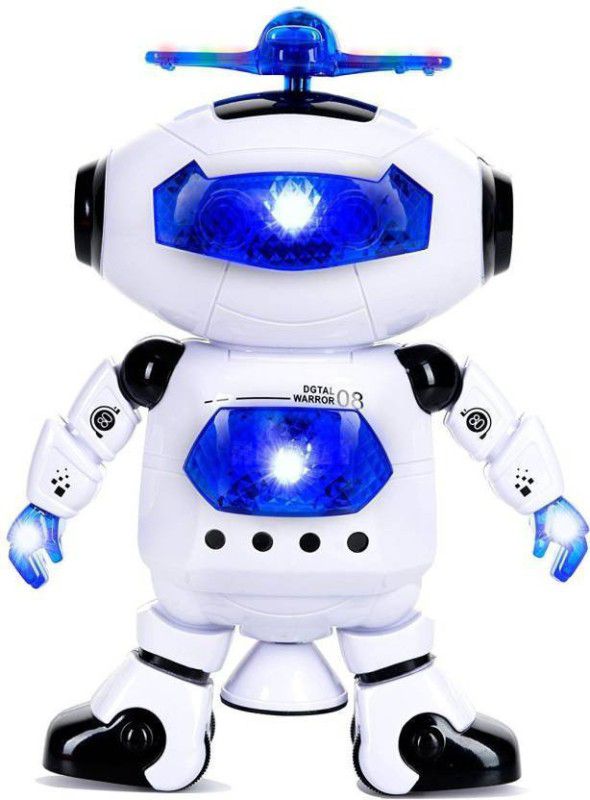 TinyTales Musical Dancing Robot with 3D Lights  (Multicolor)