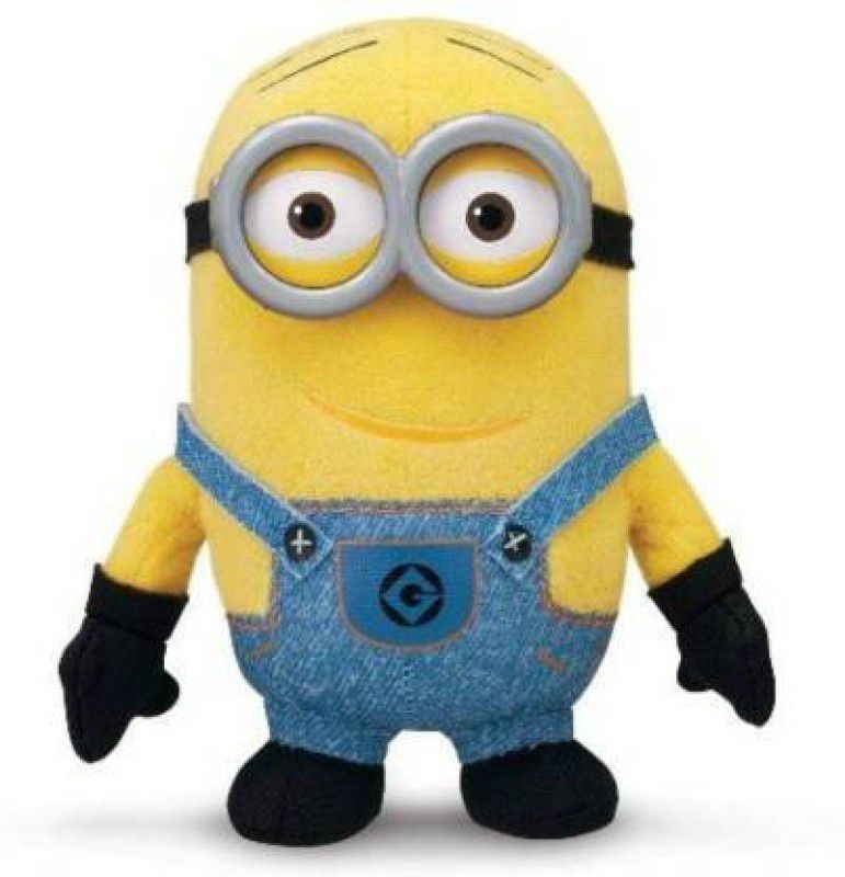 Ambey soft 07 Minions Soft Toy - 17 cm (Multicolor) - 11 cm  (Yellow)