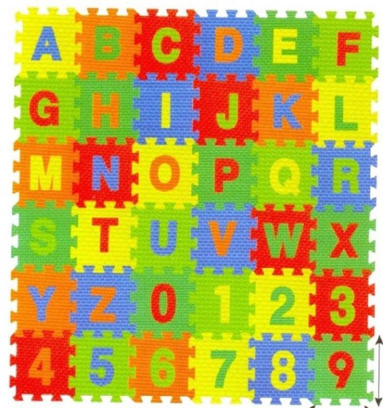 Easy Way 10Pcs Numbers (0-9) Puzzle Mat PMS-9011 (36 Pieces)  (35 Pieces)