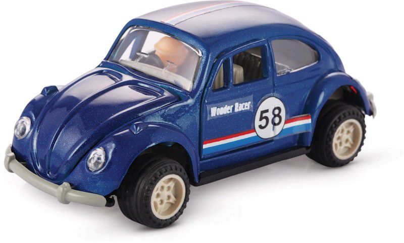 Shinsei Kids wonder Car Pull-back Race Toy Best Gift for Boys  (Blue, Pack of: 1)
