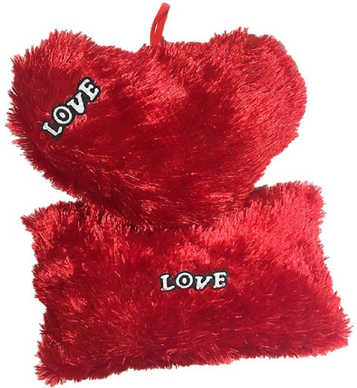 Tashu Collection combo offer heart love pillow or cushion for kids boy and girl friend gift - 10 cm  (Red)