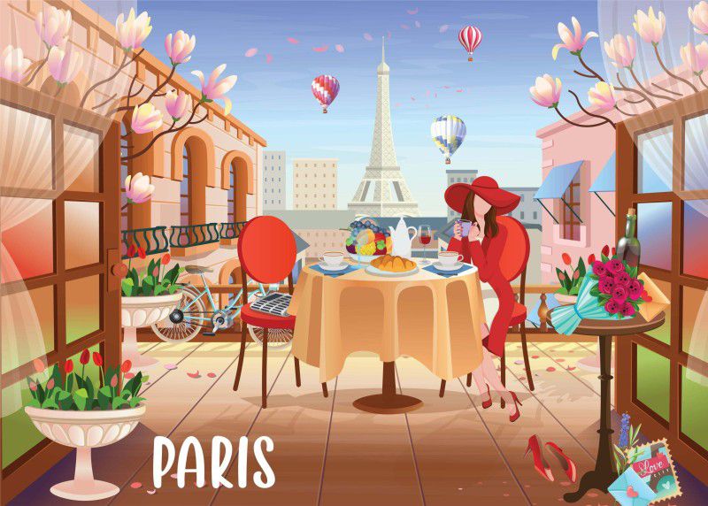 Brain Tree BrainTree - Paris Love 1000 piece puzzle for adults  (1000 Pieces)