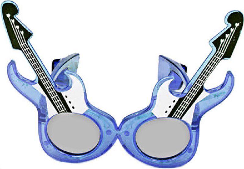 FUNCART Blue LED Guitar Glasses