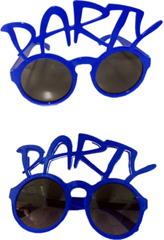 FUNCART Blue Party Sunglasses