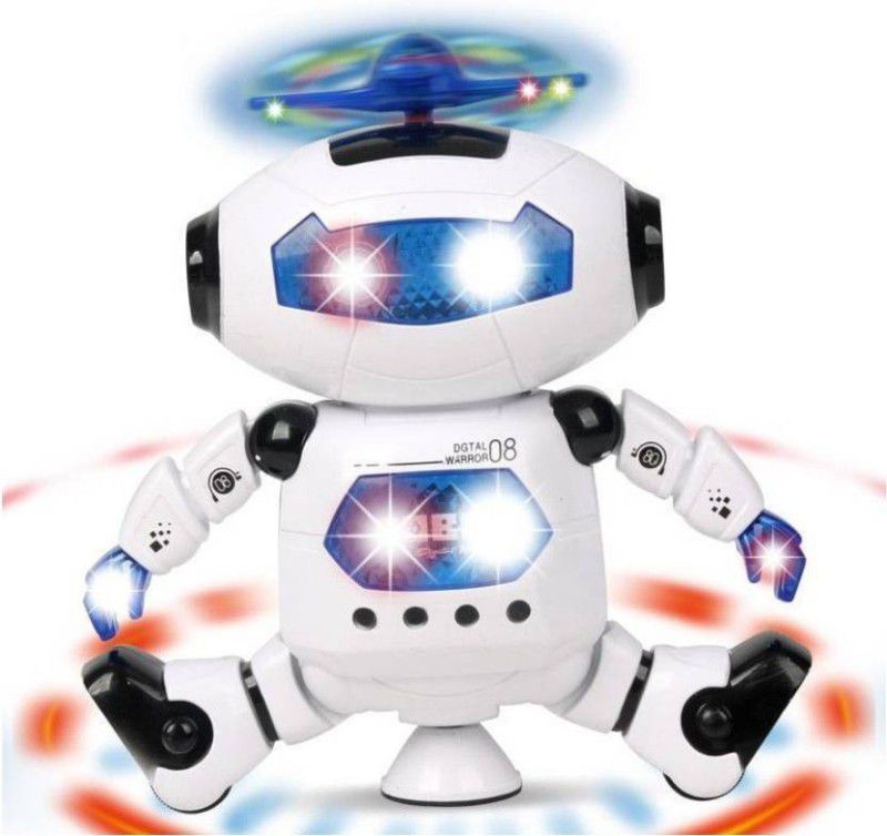TinyTales 360 degrees Naughty Digital Dancing Robot   (Multicolor)