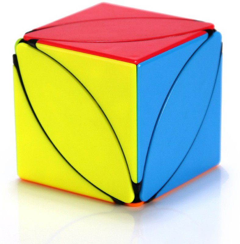Authfort QiYi Mofangge Ivy Cube Leaf Speed Cube Strange Shape Twisty Magic Cube Fanxin Zcube  (1 Pieces)