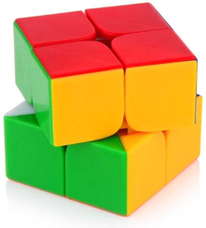 Authfort 2X2 High Speed Stickerless Speedy Magic Puzzle Cube  (1 Pieces)