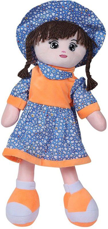 pipika Missy Doll Soft Toy for Kids, Washable Plush Baby Doll for Girls -50 cm-Blue - 50 cm  (Blue)