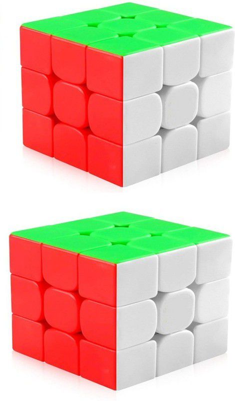 Msn ultra smooth 3x3x3 Kids & Adults full smooth Mind Game Speed Smooth Cube  (2 Pieces)
