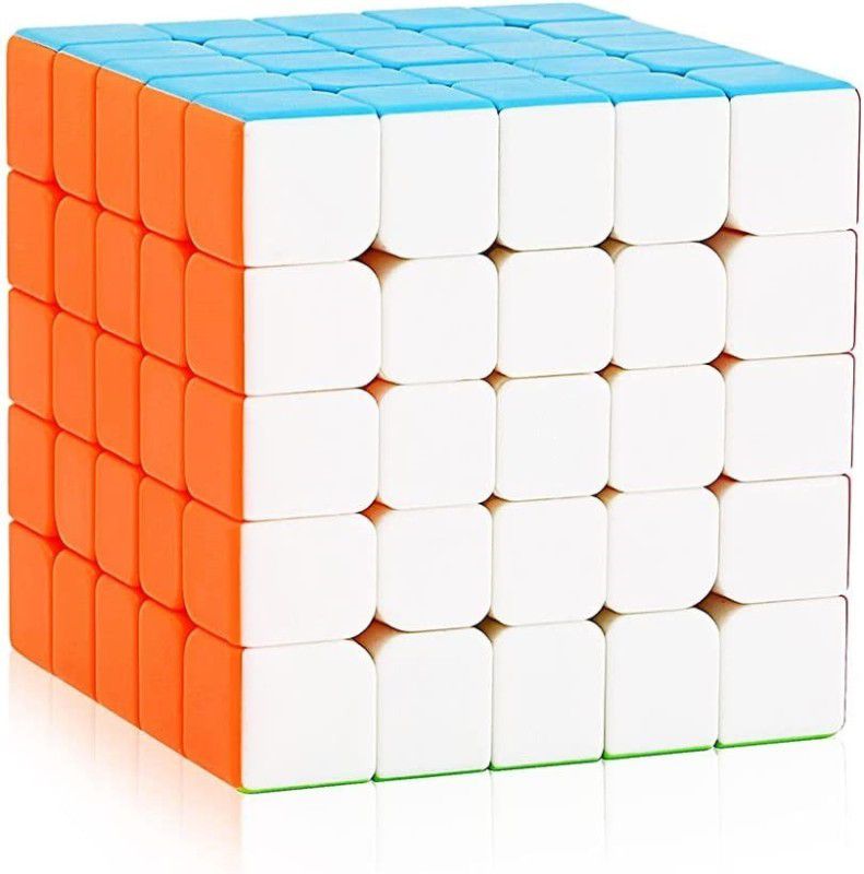 HASTiKA 5x5 High Speed Stickerless Magic Puzzle Cubes 5 by 5  (1 Pieces)
