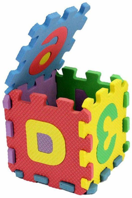 zuke 36 Pieces Alphabet Floor mats for Kids, Puzzle Foam Mat for Children  (36 Pieces)