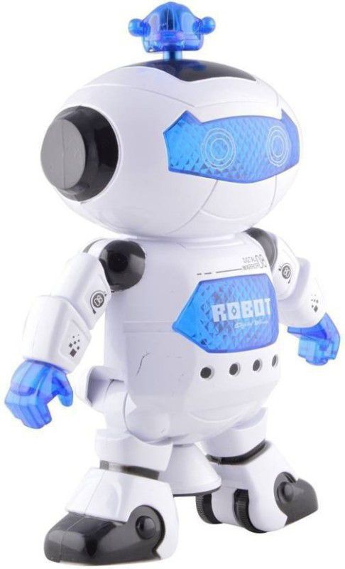 Freshh Club Electric Smart Space Walking Dancing naughty Robot with Music  (Multicolor)
