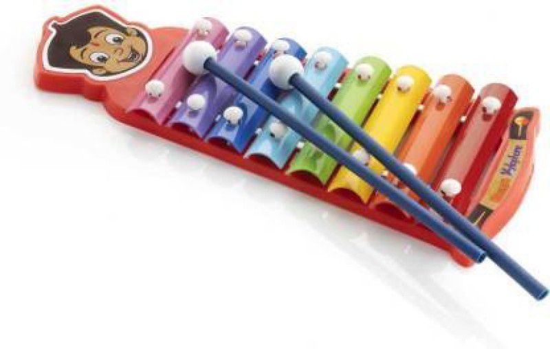 JVTS Tin Tin Xylophone with 8 nods Musical Toy for Babies/Kids for Boys & Girls of 1,2,3,4 Years Old Age(Bear)Metal & Plastic  (Multicolor)