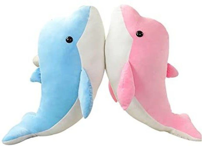 Nanku brother Supply Combo Pack Dolphin Soft Toys For Kids|Child|Birthday| Gift . - 30 mm  (Multicolor)