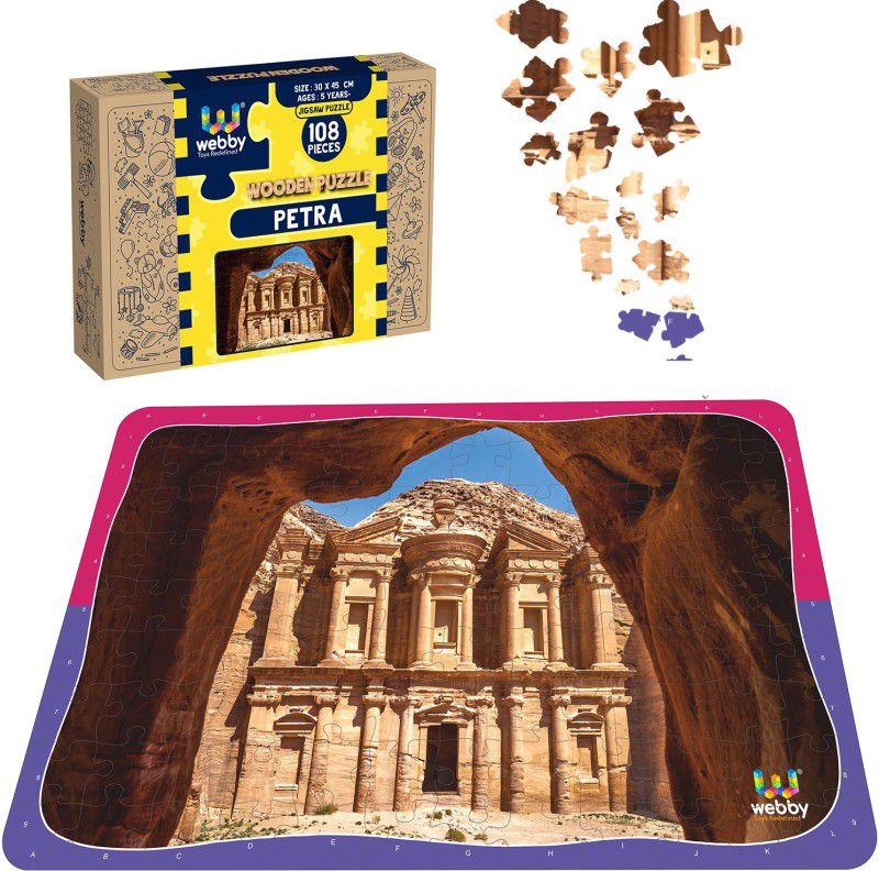 Webby Petra Wooden Jigsaw Puzzle, 108 Pieces  (108 Pieces)