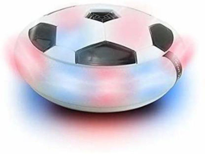 JVTS TOYS FUN CLASSIC TOYS Magic Air Soccer Plastic Hover Football Toy Play Game for Kids, Floating Surface, LED Lights & Music, Shock Proof, High-Quality Material. Football Football