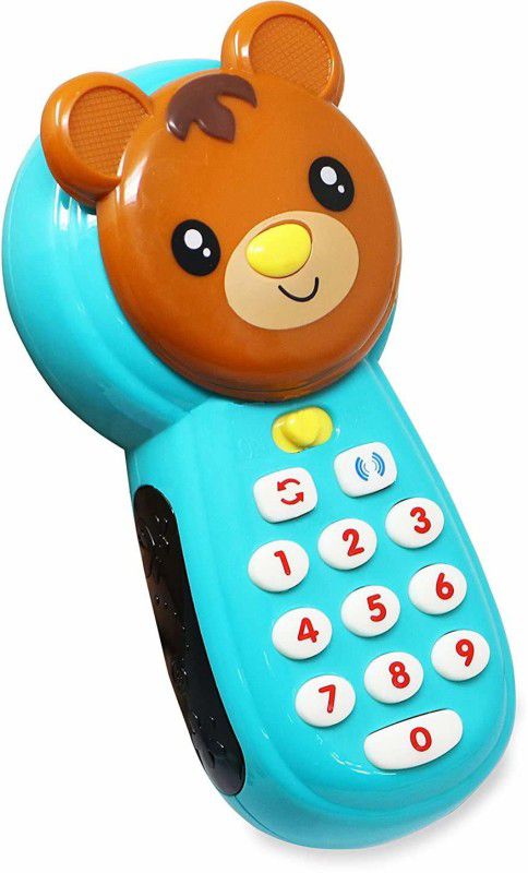 JVTS Smart Learning 360 Degree Face Rotation & LED Screen Mobile Phone Toys for Kids  (Multicolor)