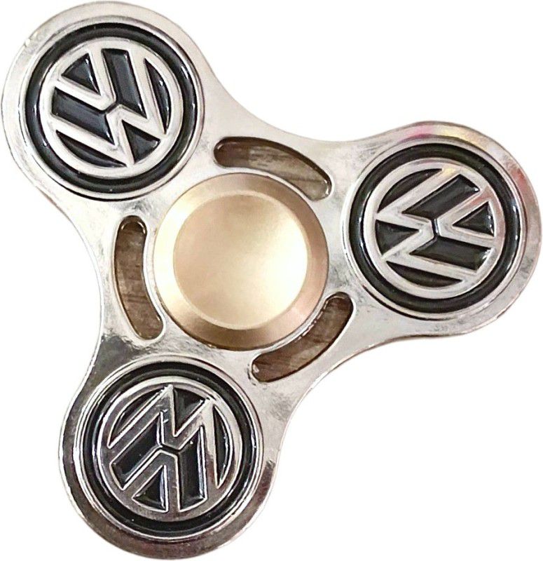 KARBD Volkswagen Logo Car Merchandise Fidget Spinner Ultra Speed Hand Spinner  (Silver, Black)