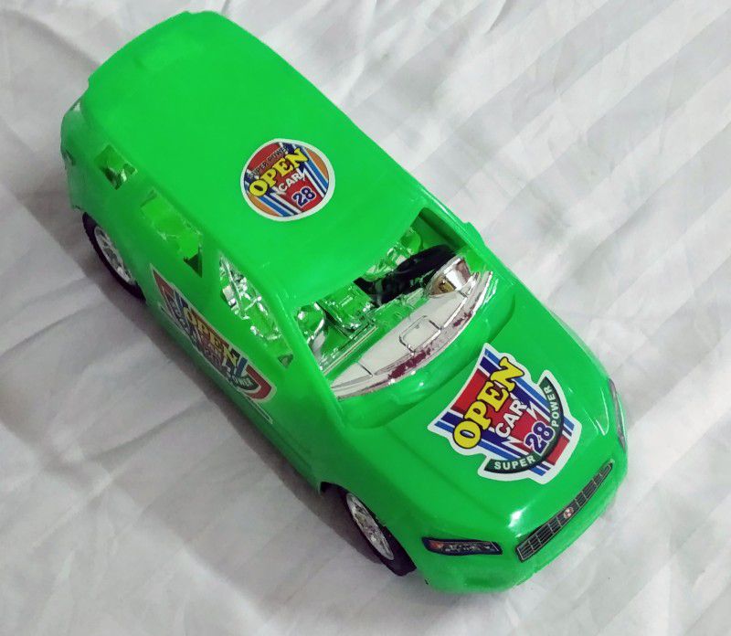 Revcoz Push N Go Green Racing Car  (Green)