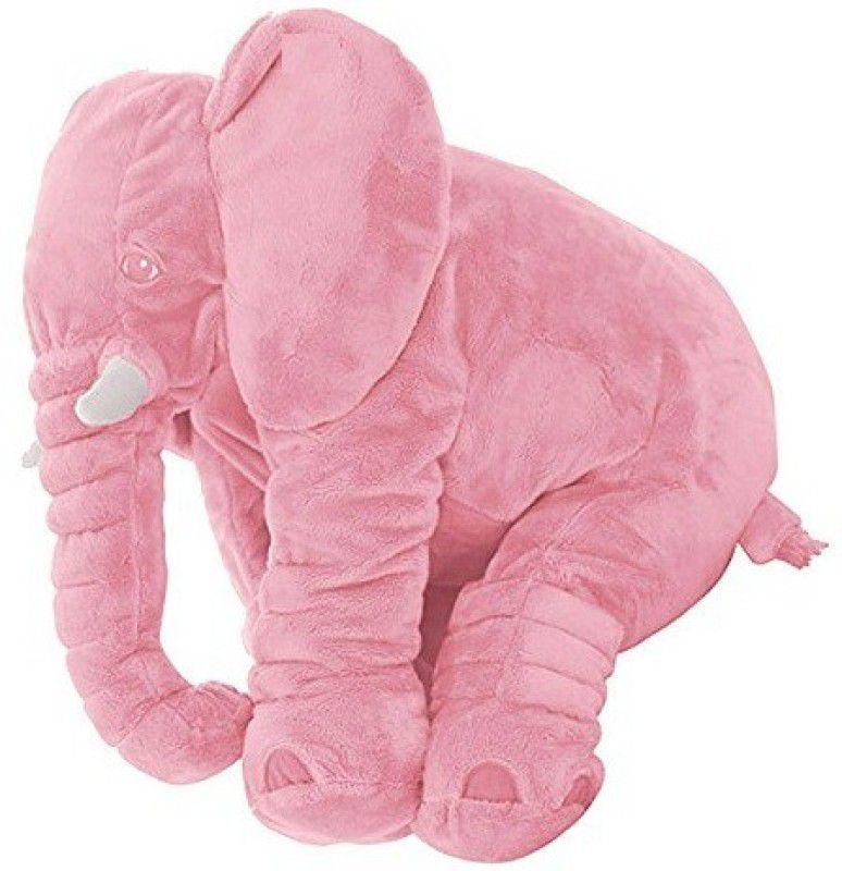MHK Baby Elephant Pillow (Pink) - 45 cm (Pink) - 45 cm  (Pink)