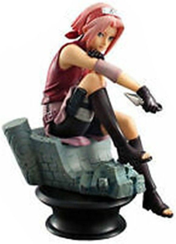 PLA Giftmart Naruto Sakura Haruno kunoichi of Konohagakure's Action Figure Model Toy  (Multicolor)