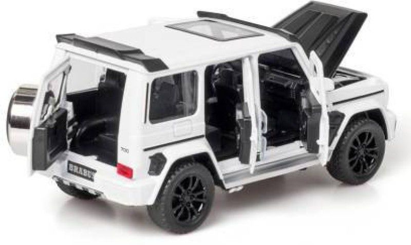 GREAT WORK 1:32 Die-cast brabus benz toy car Metal Cars Brabus Mercedes toy cars Pullback Toy car for Kids Best Gifts Vehicle Toys for Kids Sound and Light Pull Back Cars Toys & Truck Cars  (White, Pack of: 1)