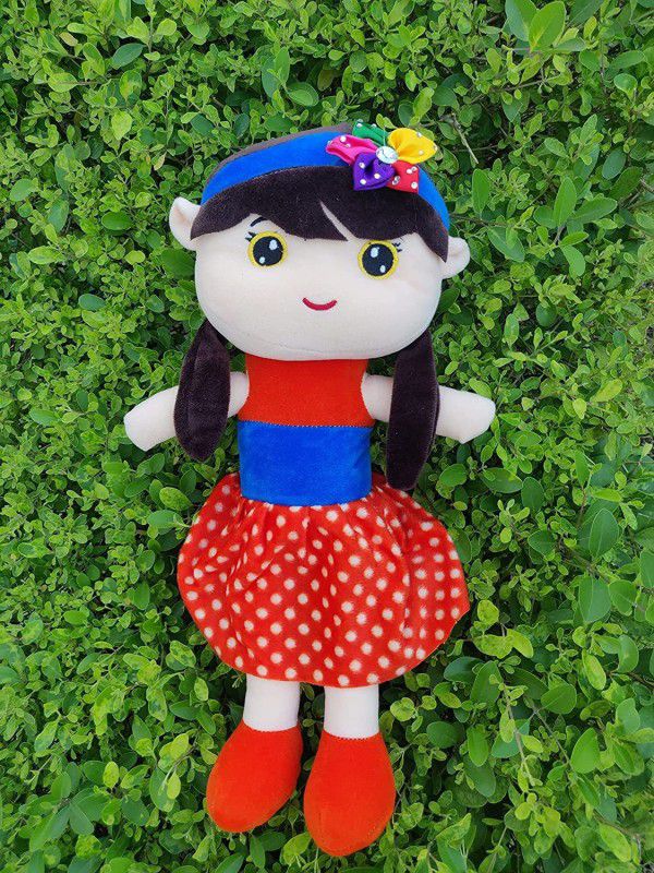 Tiny Miny Super Soft Sofia Toy Huggable for Girls - 40 cm  (Red)