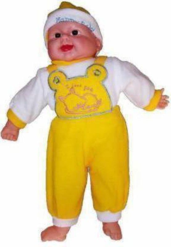 3dseekers Baby Musical and Laughing Boy Doll Stuffed Toys,Touch  (Multicolor)