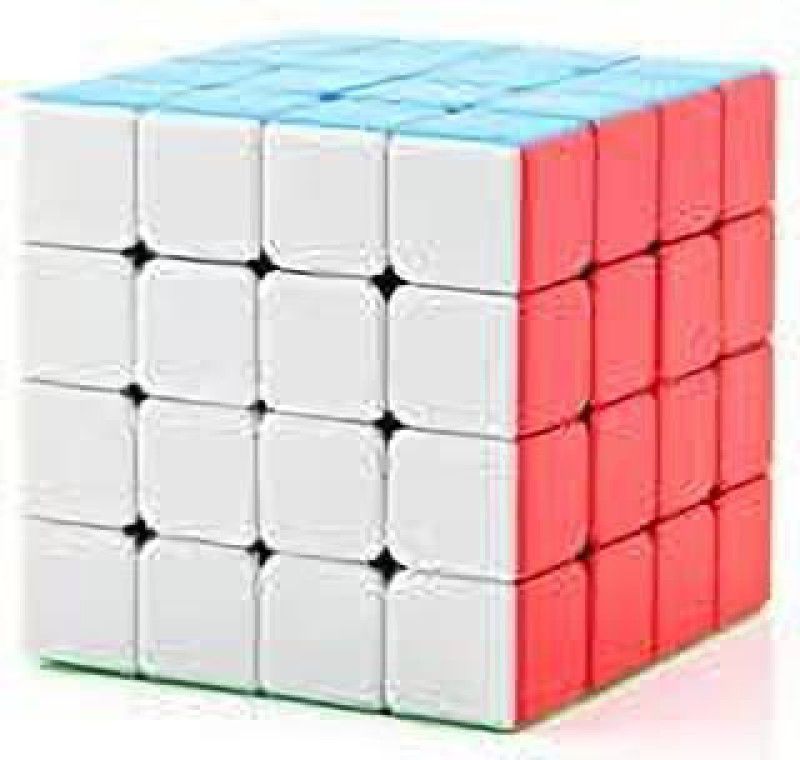 KRISHNAVI FORT-ETE High Speed High-Stability Magic Sticker- less 4x4 Puzzle Cube Toy (1 Piece) (Style CB-4.18)  (1 Pieces)