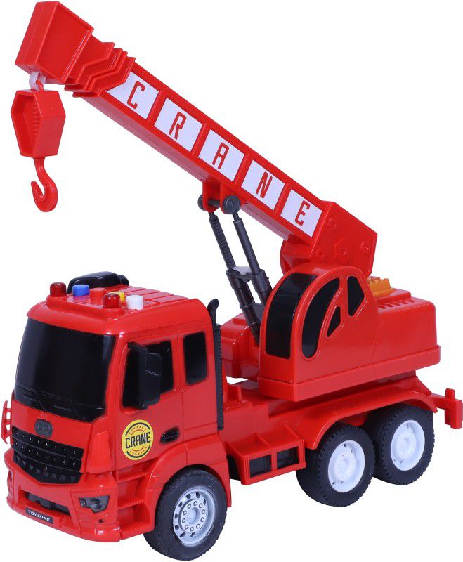 Toyzone Rescue Crane  (Multicolor)