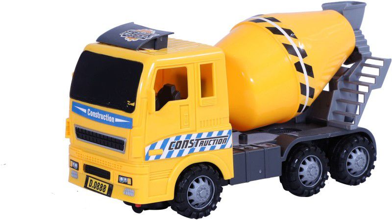 Toyzone Cement Mixer  (Yellow)