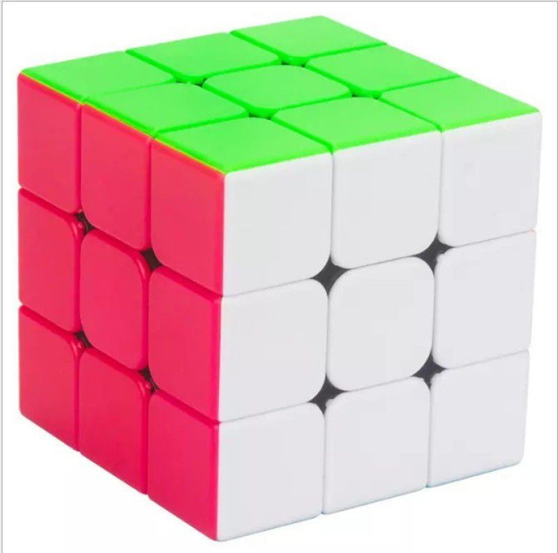 Cubelelo Speed Cube 3x3 Cube Highspeed Stickerless Magic Puzzle Rubix 490 Cube Game Toy  (1 Pieces)