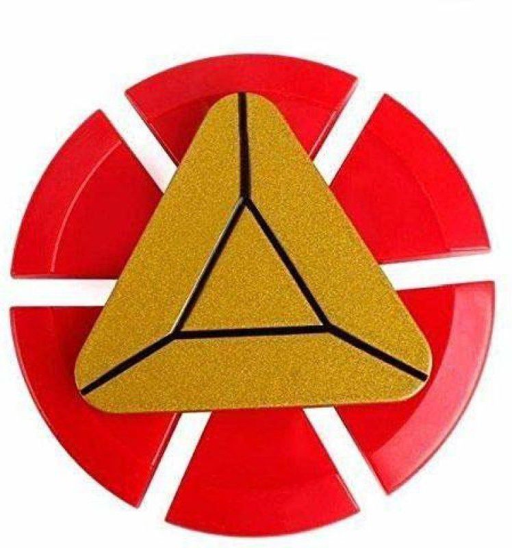 PREMSONS Metal Spinner Toy for Kids with Smooth Spin - (Red & Gold)  (Red, Gold)