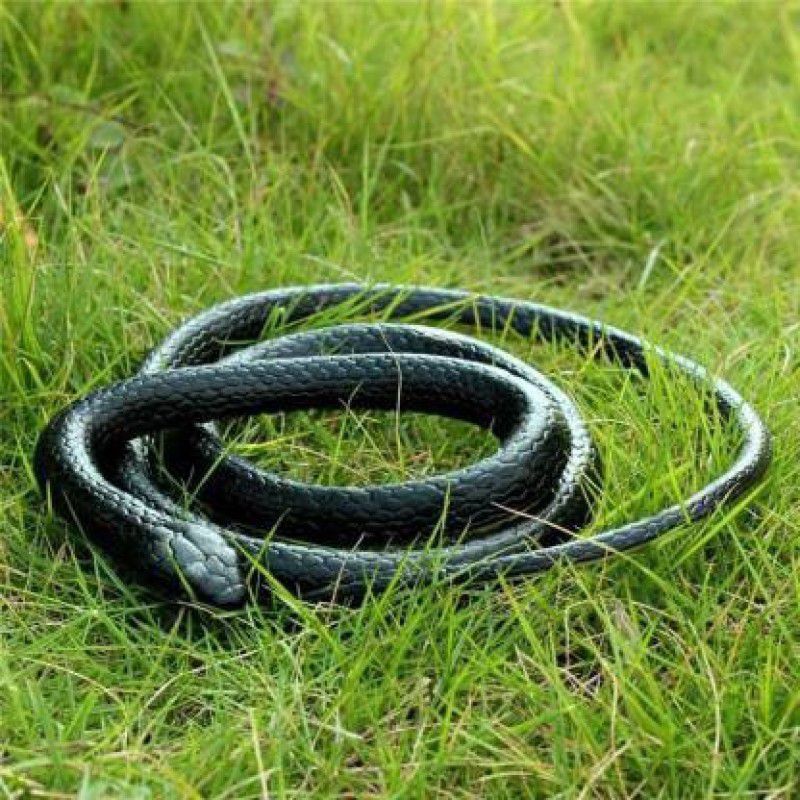Tricolor Rubber Realistic Fake Snakes Prank Toy Fake Snake/Prank Realistic Fake Rubber Snake Prank Toy Fake Snake Prank Toy Gag Toy (Black) Gag Toy  (Black)