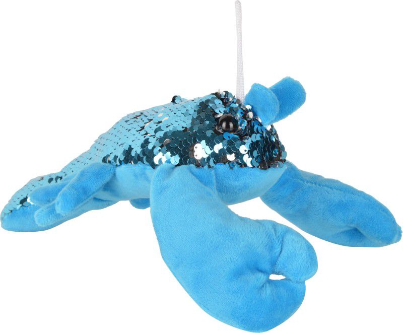 Deals India plus soft toy - lobster - Blue - cute sea creature (30 cm) - 30 cm  (Blue)