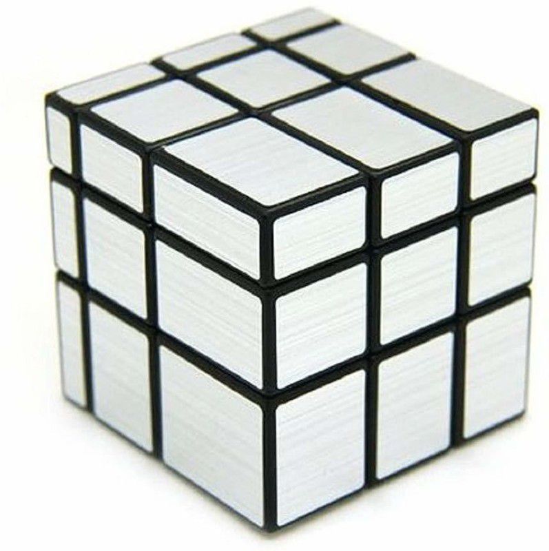 BabyBaba 3x3 Silver Mirror Cube  (1 Pieces)